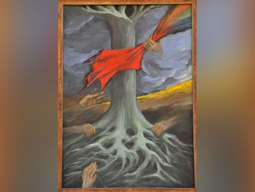 Una delle opere che verrà esposta presso lo Spazio Arte La Rocca-Casa Prunotto di Costigliole d'Asti