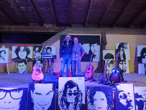 I due protagonisti del concerto I due protagonisti del concerto