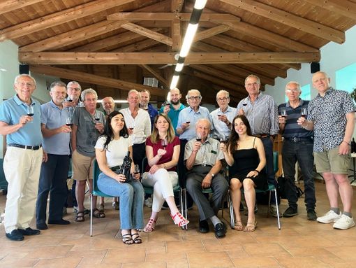 Il sindaco Macchia con esperti e organizzatori del concorso Il sindaco Macchia con esperti e organizzatori del concorso