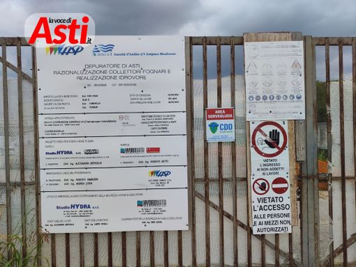 Lavori al depuratore di Asti: chiusura alla viabilità pedonale, da domani, per circa sei mesi Lavori al depuratore di Asti: chiusura alla viabilità pedonale, da domani, per circa sei mesi