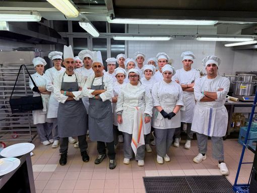 Alcune immagini della cena