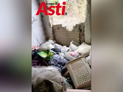 Immagini, estrapolate dal video, che documentano il degrado della struttura Immagini, estrapolate dal video, che documentano il degrado della struttura