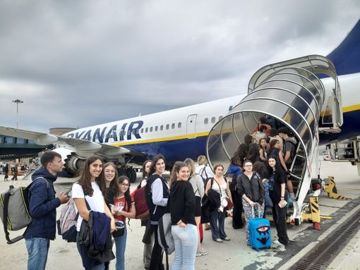 Gli studenti in partenza