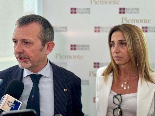 Andrea Delmastro e Elena Chiorino