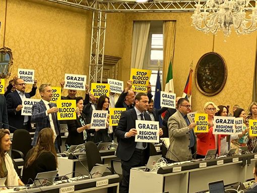 Un'immagine dal Consiglio regionale