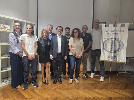 Insediato il nuovo consiglio dell'ordine degli ingegneri di Asti