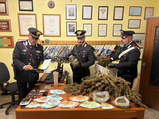 Grazzano Badoglio: arrestato 36enne con oltre tre chili di marijuana e hashish