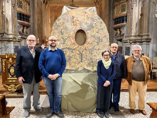 Ritorna all’antico splendore la tela settecentesca di San Michele