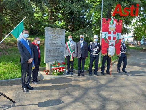 Celebrato il 25 Aprile nell'Astigiano, tra pensieri, riflessioni e letture [FOTO E VIDEO]