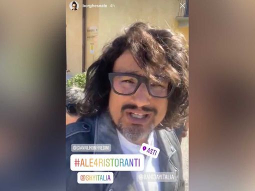 Storia Instagram di Alessandro Borghese