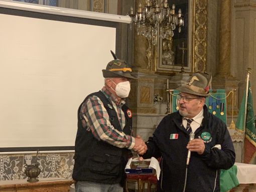 Alcune immagini della serata alpina di Bruno