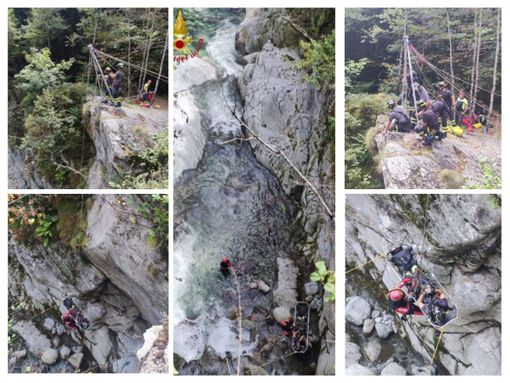 Collage fotografico dell'attività di addestramento SAF Collage fotografico dell'attività di addestramento SAF