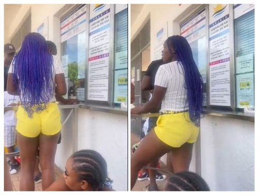 Due immagini tratte dal video pubblicato su Twitter Due immagini tratte dal video pubblicato su Twitter