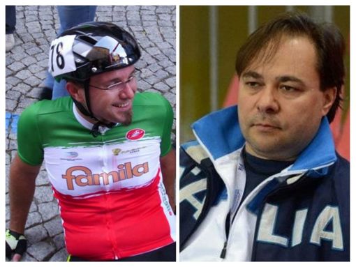 Nel collage, Diego Colombari e Dario Chiadò