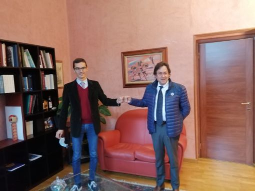 Paolo Lanfranco ha incontrato il neo presidente della Camera di Commercio di Alessandria e Asti Paolo Lanfranco ha incontrato il neo presidente della Camera di Commercio di Alessandria e Asti