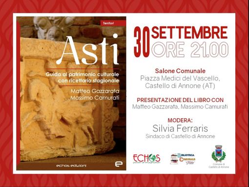 La locandina della presentazione in programma venerdì sera