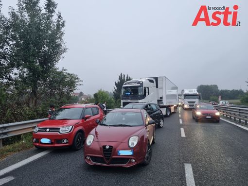 Code e rallentamenti in corso Savona per un tamponamento a catena in tangenziale