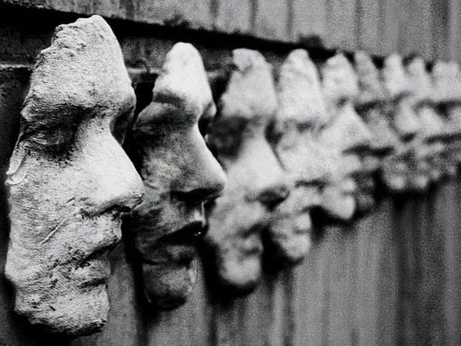 Maschere foto bianco e nero Maschere foto bianco e nero