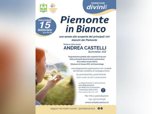 La locandina della degustazione