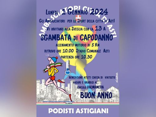 La locandina dell'iniziativa sportiva La locandina dell'iniziativa sportiva