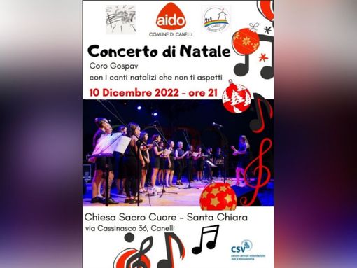La locandina del concerto in programma la sera di sabato 10 dicembre La locandina del concerto in programma la sera di sabato 10 dicembre
