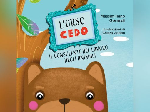 La copertina del libro che vede protagonista l'Orso Cedo