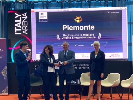 Al Piemonte l’Oscar del turismo enogastronomico in Italia e il terzo posto per la reputazione online