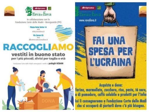 Le locandine delle due iniziative