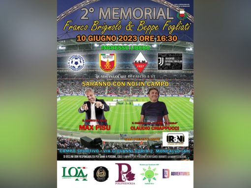 Domani a Moncalvo il secondo memorial &quot;Franco Brignolo e Beppe Fogliati&quot;
