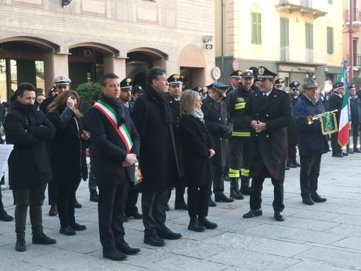 Un momento della cerimonia dello scorso anno Un momento della cerimonia dello scorso anno