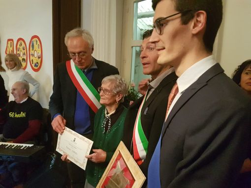 La centenaria Teresina Girio La centenaria Teresina Girio