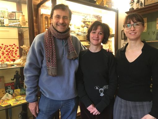 Ramona Di Maria tra Massimo Umberto Tomalino e Francesca Busa