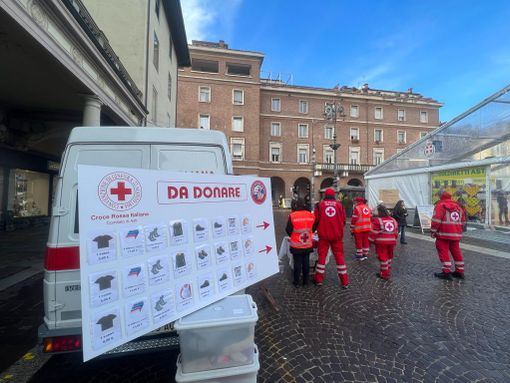 Iniziativa di solidarietà della Croce Rossa di Asti in favore degli &quot;invisibili&quot;