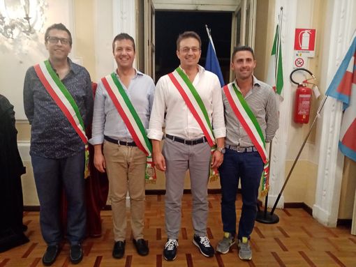 I sindaci dei quattro paesi che compongono l'Unione