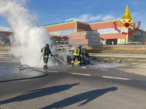 Alcune immagini che documentano l'intervento