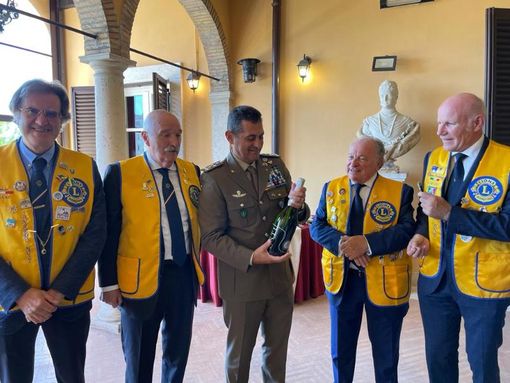 Delegazione del Distretto Lions 108Ia3 ospite del Circolo Ufficiali delle Forze Armate d'Italia