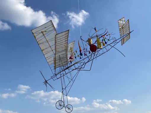 Una delle opere esposte Una delle opere esposte