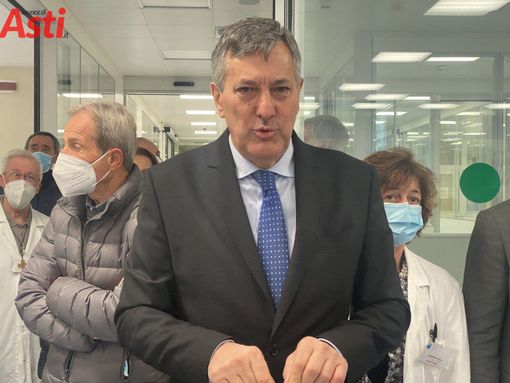 L'assessore regionale alla Sanità Luigi Genesio Icardi