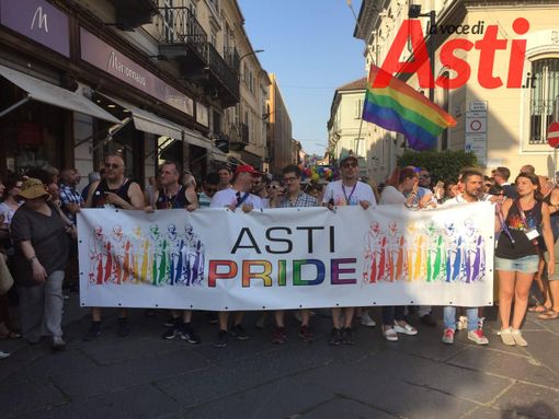 La prima edizione dell'Asti Pride (2019) La prima edizione dell'Asti Pride (2019)