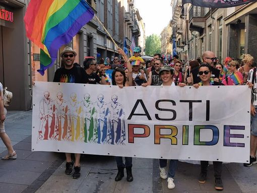 La delegazione astigiana al Pride di Alessandria