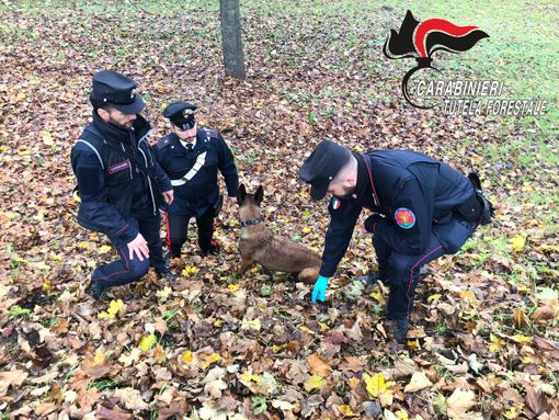 I carabinieri con Kira