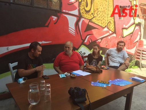 La conferenza stampa di presentazione delle iniziative La conferenza stampa di presentazione delle iniziative