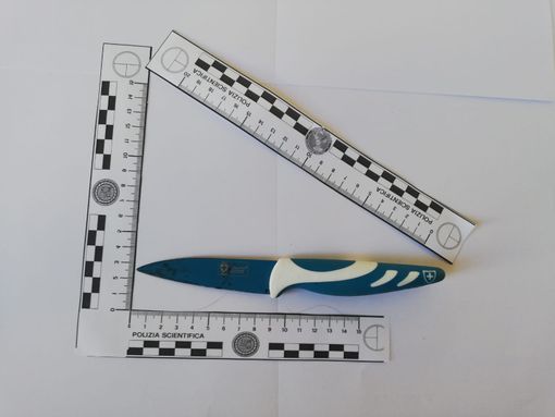 Accoltella al collo il marito, a Valle Benedetta, durante una lite. La polizia arresta 56enne per tentato omicidio Accoltella al collo il marito, a Valle Benedetta, durante una lite. La polizia arresta 56enne per tentato omicidio