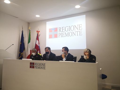 La conferenza di stamattina con l'assessore Icardi La conferenza di stamattina con l'assessore Icardi