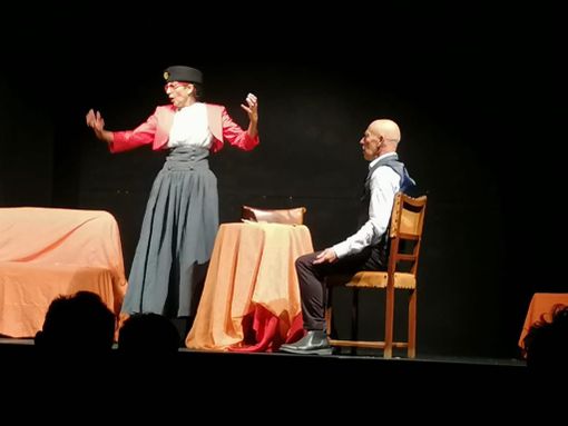 Una scena da 'Ecco il mio dramma'