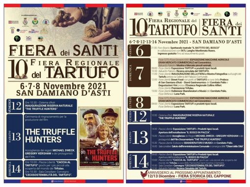 San Damiano e la sua Fiera del Tartufo saranno protagonisti di 'Bellissima Italia' di Rai2 San Damiano e la sua Fiera del Tartufo saranno protagonisti di 'Bellissima Italia' di Rai2