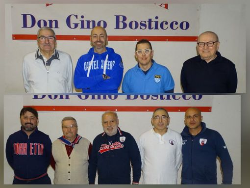 Le due quadrette finaliste