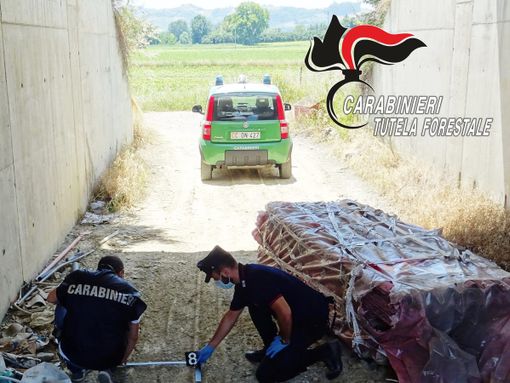 Sud Astigiano, abbandonati rifiuti contenenti amianto. Tre persone denunciate di ditte di Nizza Monferrato e Canelli in fallimento Sud Astigiano, abbandonati rifiuti contenenti amianto. Tre persone denunciate di ditte di Nizza Monferrato e Canelli in fallimento