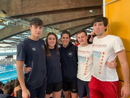 I finalisti astigiani all'Aragno I finalisti astigiani all'Aragno