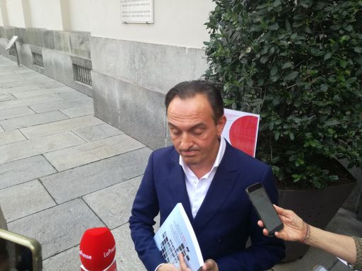 Il presidente Cirio in una foto d'archivio Il presidente Cirio in una foto d'archivio